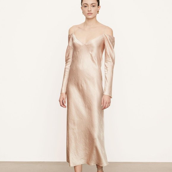 Vince Dresses & Skirts - NWT Vince XL Draped Sleeve Slip Dress